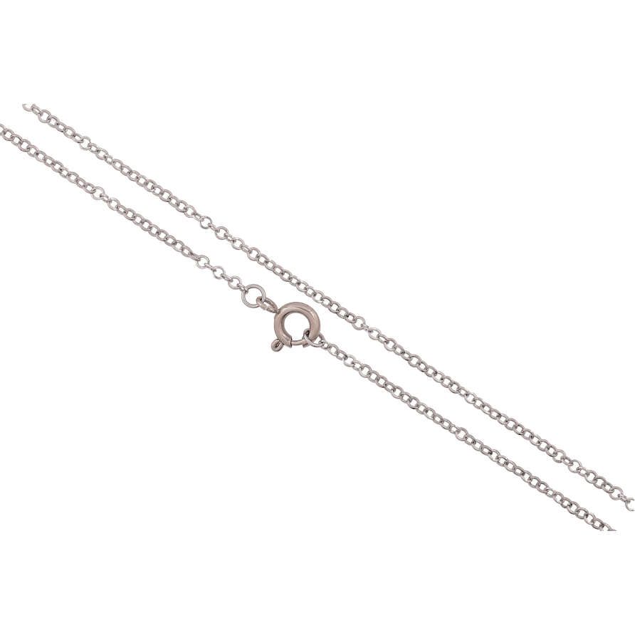 Цепочка Xuping ТТМ Stainless Steel цвет Родий "Плетение Якорное" длина 45см х 1.5мм фото №1 Цепочка Xuping ТТМ Stainless Steel цвет Родий "Плетение Якорное" длина 45см х 1.5мм фото №1