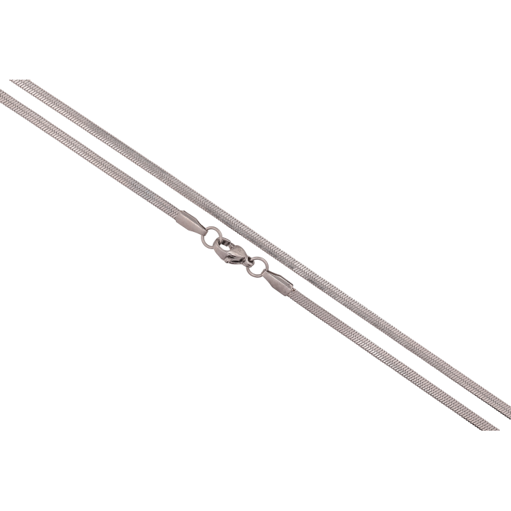 Ланцюжок Xuping ТТМ Stainless Steel колір Родій "Плетіння Снейк" довжина 45см х 2.5мм фото №17 Ланцюжок Xuping ТТМ Stainless Steel колір Родій "Плетіння Снейк" довжина 45см х 2.5мм фото №17