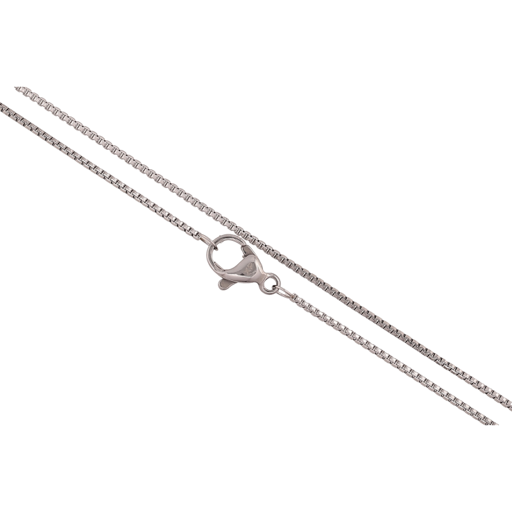 Ланцюжок Xuping ТТМ Stainless Steel колір Родій "Плетіння Панцирне" довжина 45см х 1мм фото №17 Ланцюжок Xuping ТТМ Stainless Steel колір Родій "Плетіння Панцирне" довжина 45см х 1мм фото №17