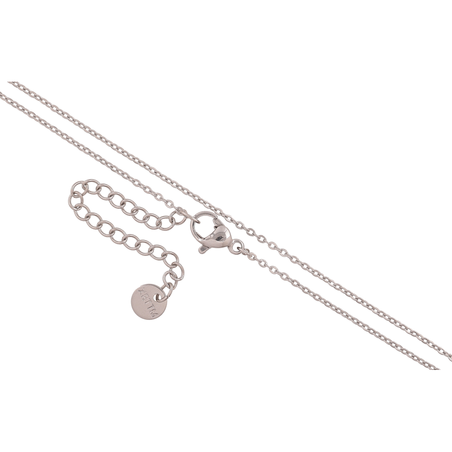 Цепочка Xuping ТТМ Stainless Steel цвет Родий "Плетение Якорное" длина 44-49см х 1мм фото №1 Цепочка Xuping ТТМ Stainless Steel цвет Родий "Плетение Якорное" длина 44-49см х 1мм фото №1