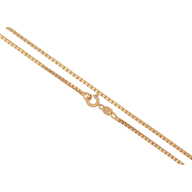 Ланцюжок Xuping колір Позолота 14K "Плетіння Венеціанське" довжина 50см х 1.5мм фото №11