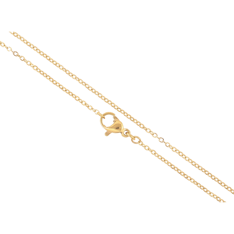 Ланцюжок Xuping колір Позолота 14K "Плетіння Якірне" довжина 45см х 1.5мм фото №1 Ланцюжок Xuping колір Позолота 14K "Плетіння Якірне" довжина 45см х 1.5мм фото №1