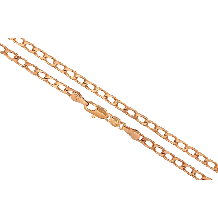 Ланцюжок Xuping колір Позолота 18K "Плетіння Панцирне" довжина 49см х 3.5мм фото №12