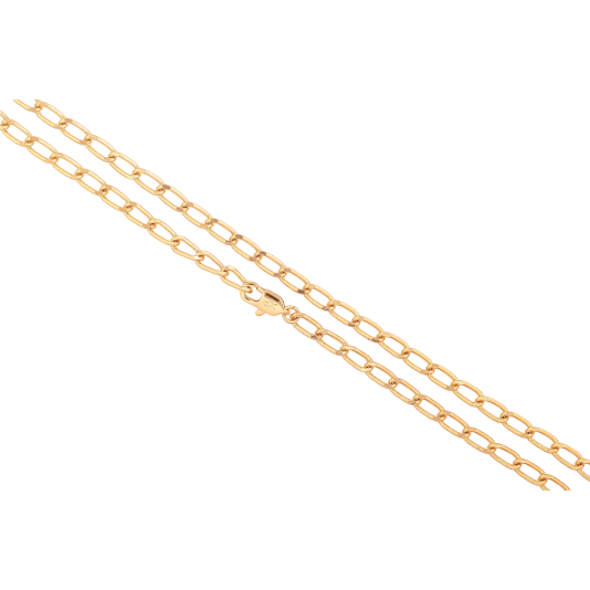 Цепочка Xuping цвет Позолота 18K "Плетение Панцирное" длина 44см х 4мм фото №1