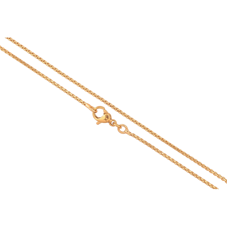 Ланцюжок Xuping колір Позолота 18K "Плетіння Венеціанське" довжина 45см х 1мм фото №3