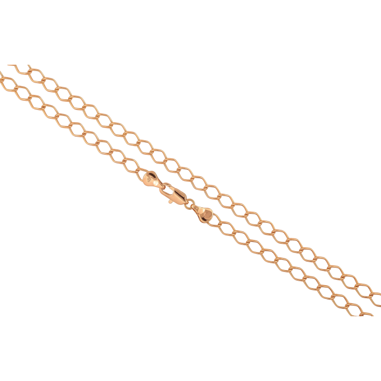 Цепочка Xuping цвет Позолота 18K "Плетение Ромб" длинна 50см х 5мм фото №1