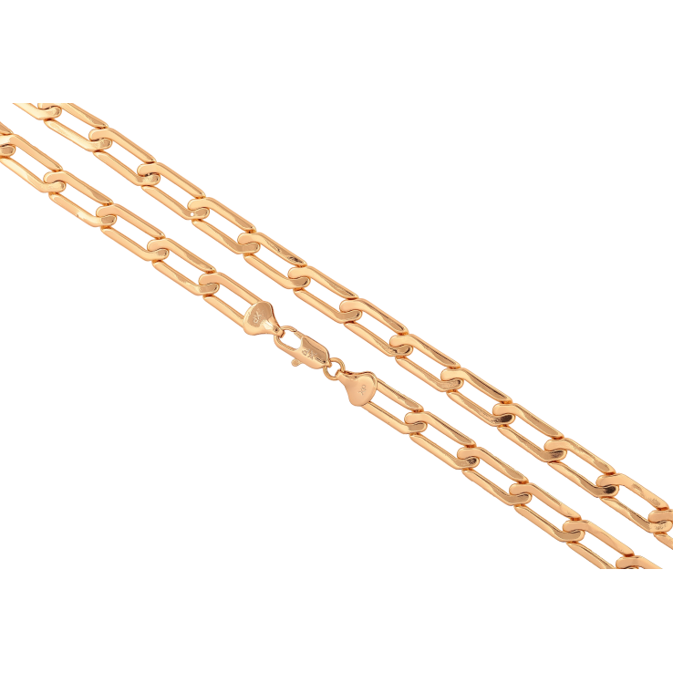 Ланцюжок Xuping колір Позолота 18K "Плетіння Панцирне" довжина 50см х 8мм фото №10