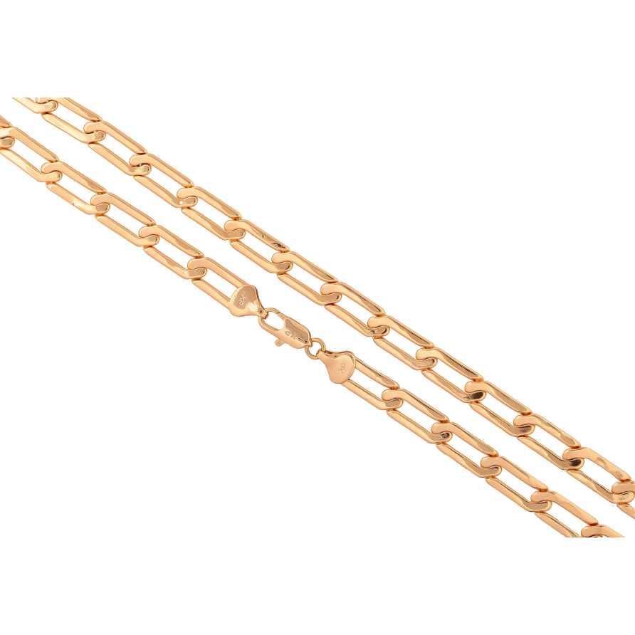 Цепочка Xuping цвет Позолота 18K "Плетение Панцирное" длинна 50см х 8мм фото №1 Цепочка Xuping цвет Позолота 18K "Плетение Панцирное" длинна 50см х 8мм фото №1