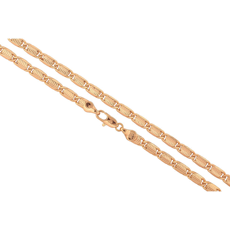 Цепочка Xuping цвет Позолота 18K "Плетение Фантазийное" длинна 50см х 4мм фото №8