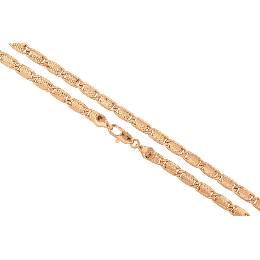 Цепочка Xuping цвет Позолота 18K "Плетение Фантазийное" длинна 50см х 4мм фото №1