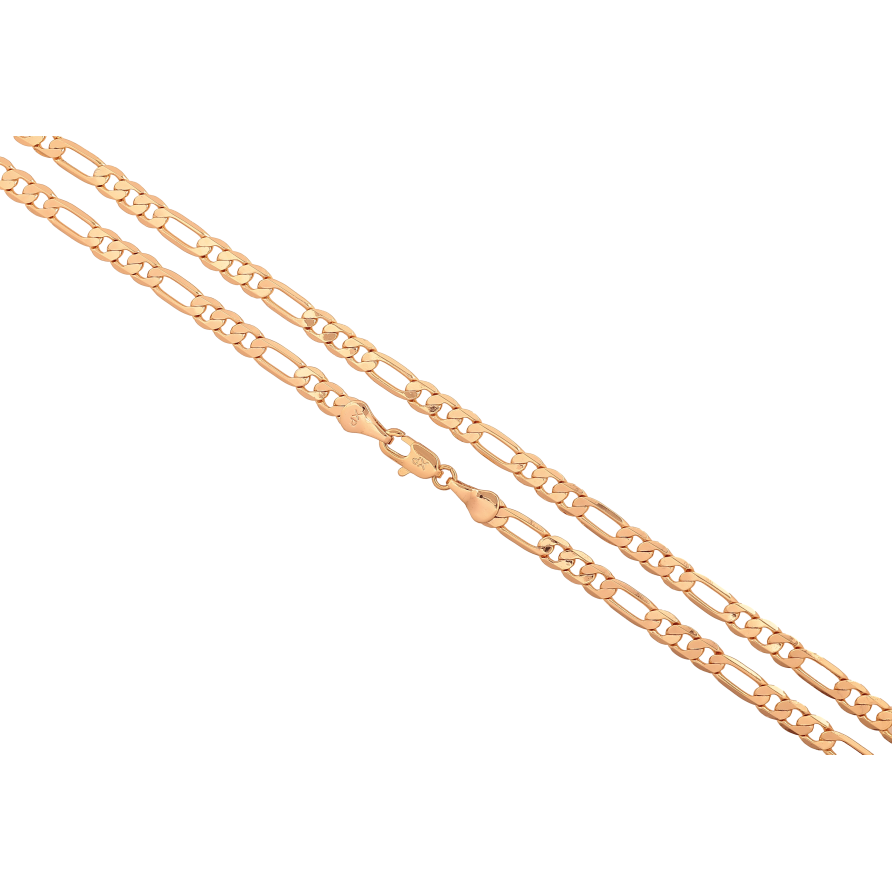 Ланцюжок Xuping колір Позолота 18K "Плетіння Фігаро" довжина 45см х 4мм фото №1 Ланцюжок Xuping колір Позолота 18K "Плетіння Фігаро" довжина 45см х 4мм фото №1