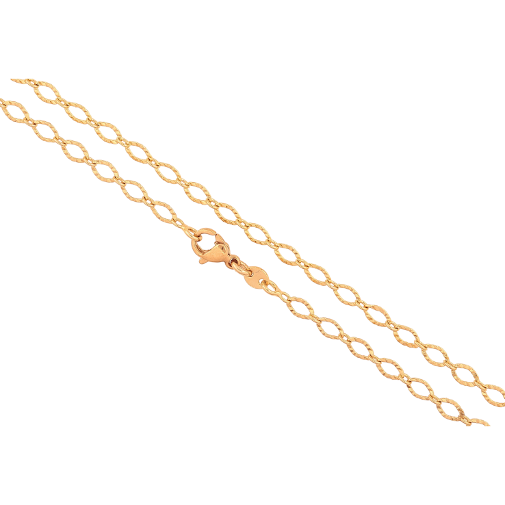 Цепочка Xuping цвет Позолота 18K "Плетение Фантазийное" длинна 46см х 4мм фото №14