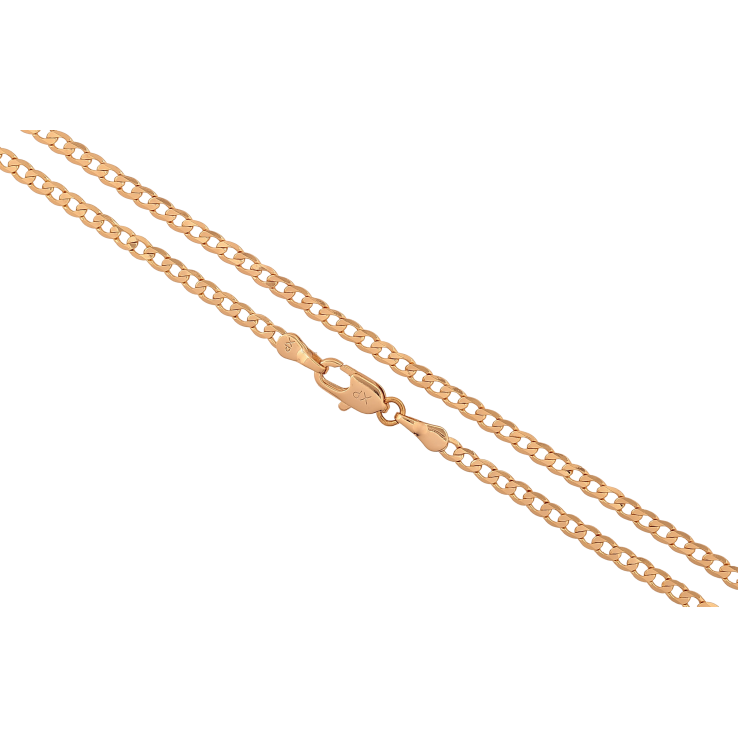 Ланцюжок Xuping колір Позолота 18K "Плетіння Панцирне" довжина 45см х 2.5мм фото №13