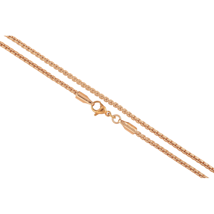 Ланцюжок Xuping колір Позолота 18K "Плетіння Венеціанське" довжина 55см х 2мм фото №25 Ланцюжок Xuping колір Позолота 18K "Плетіння Венеціанське" довжина 55см х 2мм фото №25