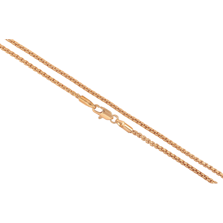 Ланцюжок Xuping колір Позолота 18K "Плетіння Венеціанське" довжина 59см х 2мм фото №8
