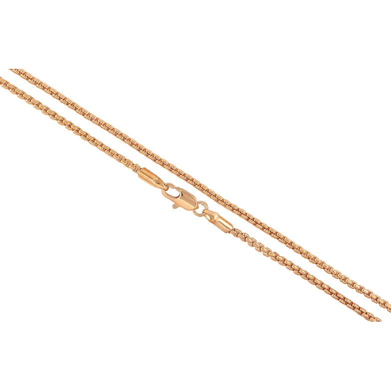 Ланцюжок Xuping колір Позолота 18K "Плетіння Венеціанське" довжина 59см х 2мм фото №1