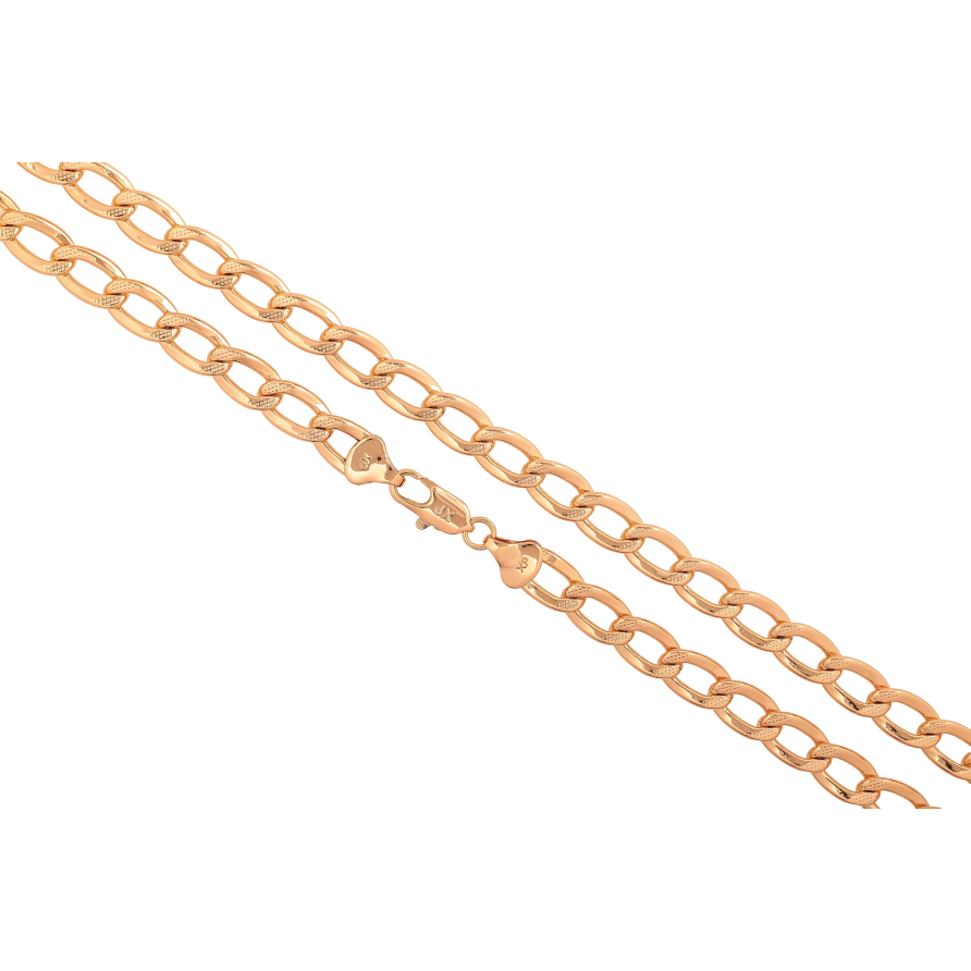 Ланцюжок Xuping колір Позолота 18K "Плетіння Панцирне довжина 49см х 7мм фото №1 Ланцюжок Xuping колір Позолота 18K "Плетіння Панцирне довжина 49см х 7мм фото №1