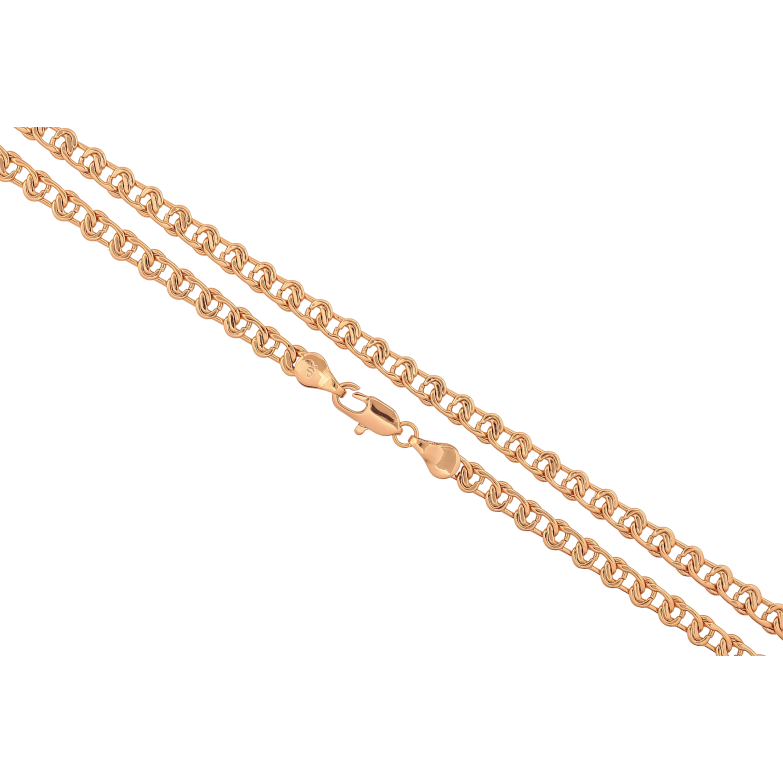 Ланцюжок Xuping колір Позолота 18K "Плетіння Вузол" довжина 50см х 5мм фото №2