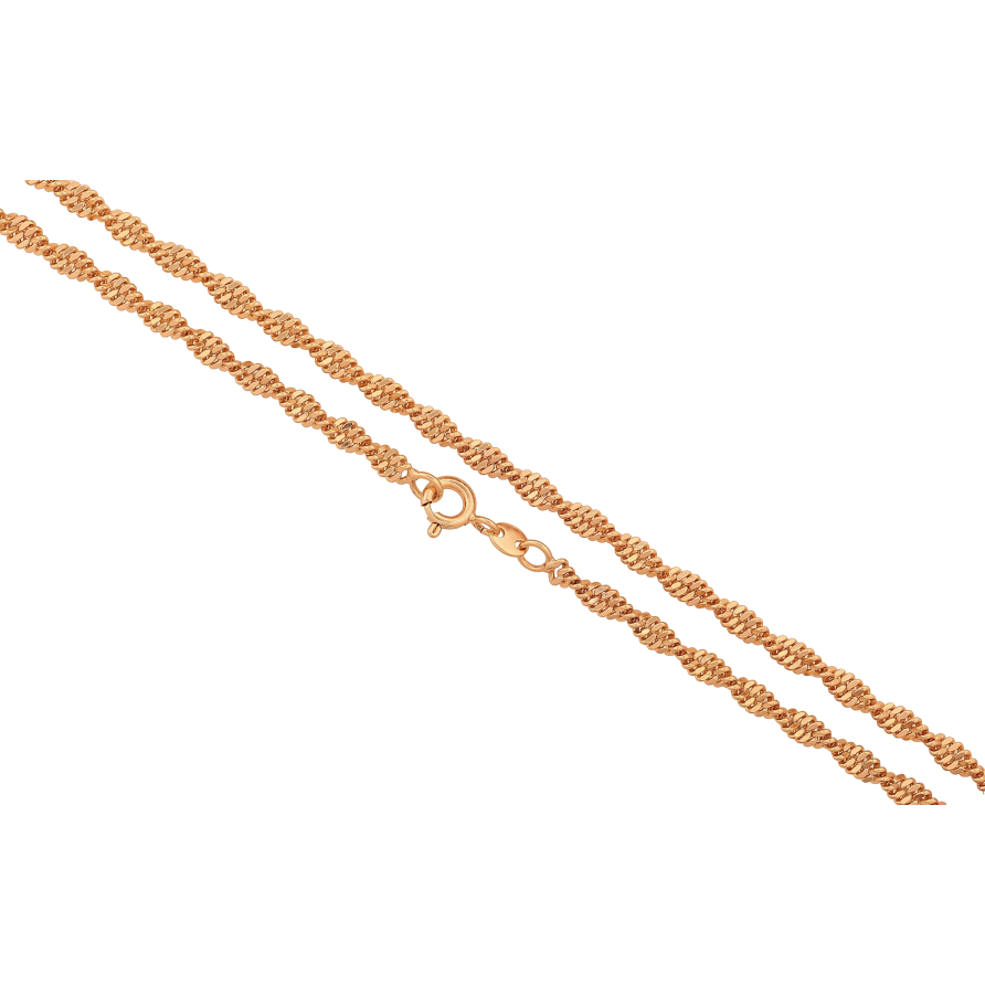 Ланцюжок Xuping колір Позолота 18K "Плетіння Супердиск" довжина 49см х 3мм фото №1 Ланцюжок Xuping колір Позолота 18K "Плетіння Супердиск" довжина 49см х 3мм фото №1