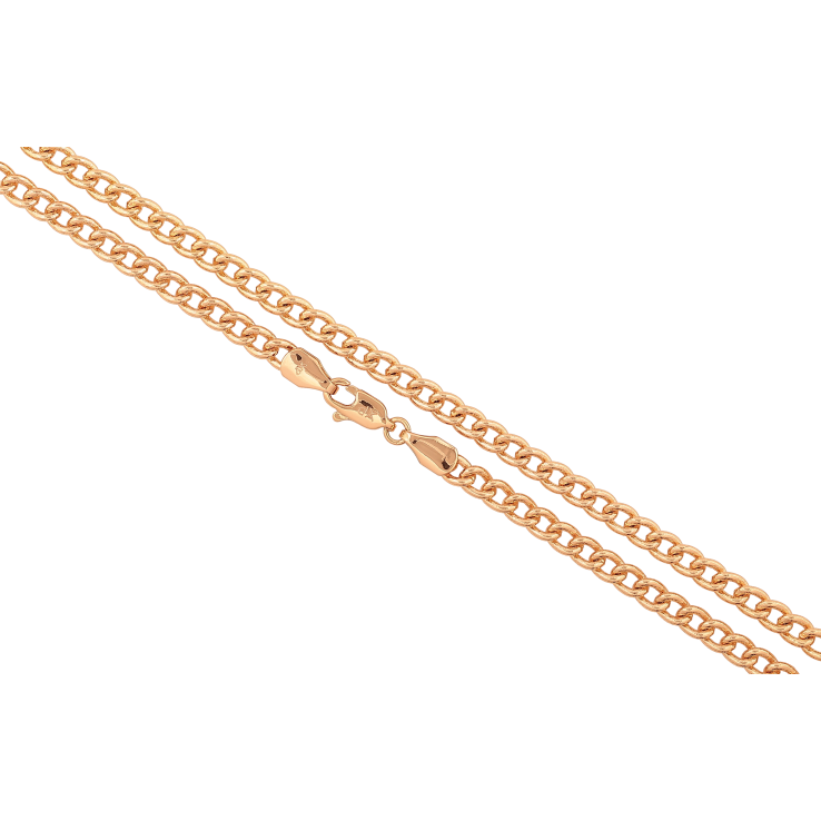 Ланцюжок Xuping колір Позолота 18K "Плетіння Панцирне" довжина 44см х 4мм фото №9