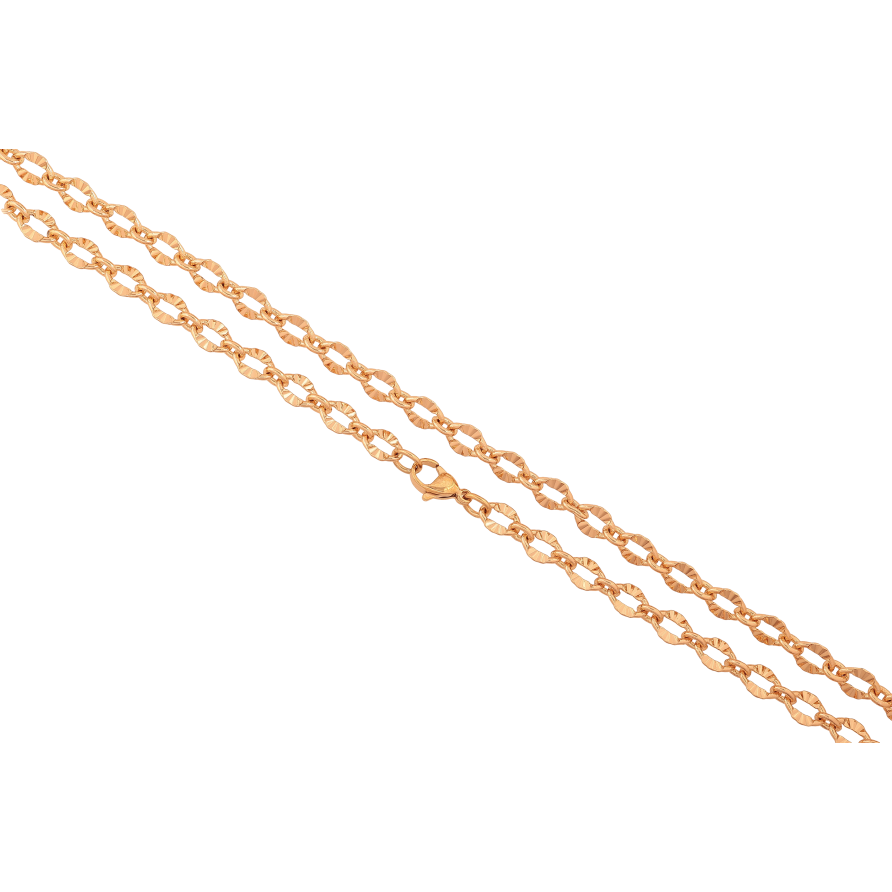 Ланцюжок Xuping колір Позолота 18K "Плетіння Фантазійне" довжина 50см х 6мм фото №1 Ланцюжок Xuping колір Позолота 18K "Плетіння Фантазійне" довжина 50см х 6мм фото №1