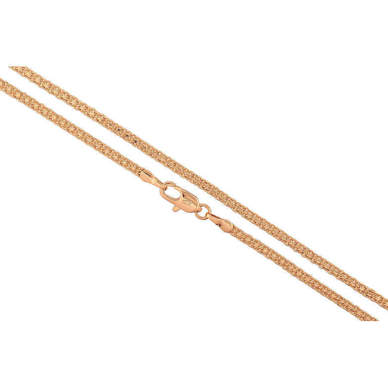 Ланцюжок Xuping колір Позолота 18K "Плетіння Італійський Бісмарк" довжина 50см х 2мм фото №1 Ланцюжок Xuping колір Позолота 18K "Плетіння Італійський Бісмарк" довжина 50см х 2мм фото №1