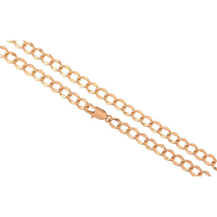 Ланцюжок Xuping колір Позолота 18K "Плетіння Панцирне" довжина 50см х 8мм фото №12