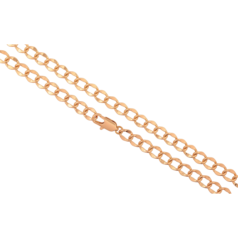 Ланцюжок Xuping колір Позолота 18K "Плетіння Панцирне" довжина 50см х 8мм фото №1 Ланцюжок Xuping колір Позолота 18K "Плетіння Панцирне" довжина 50см х 8мм фото №1