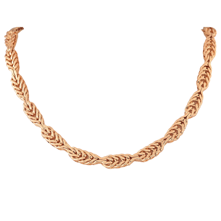 Ланцюжок Xuping колір Позолота 18K "Плетіння Фантазійне" довжина 51см х 6мм фото №14 Ланцюжок Xuping колір Позолота 18K "Плетіння Фантазійне" довжина 51см х 6мм фото №14