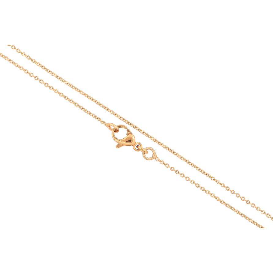 Ланцюжок Xuping колір Позолота 18K "Плетіння Якірне" довжина 60см х 1мм фото №1