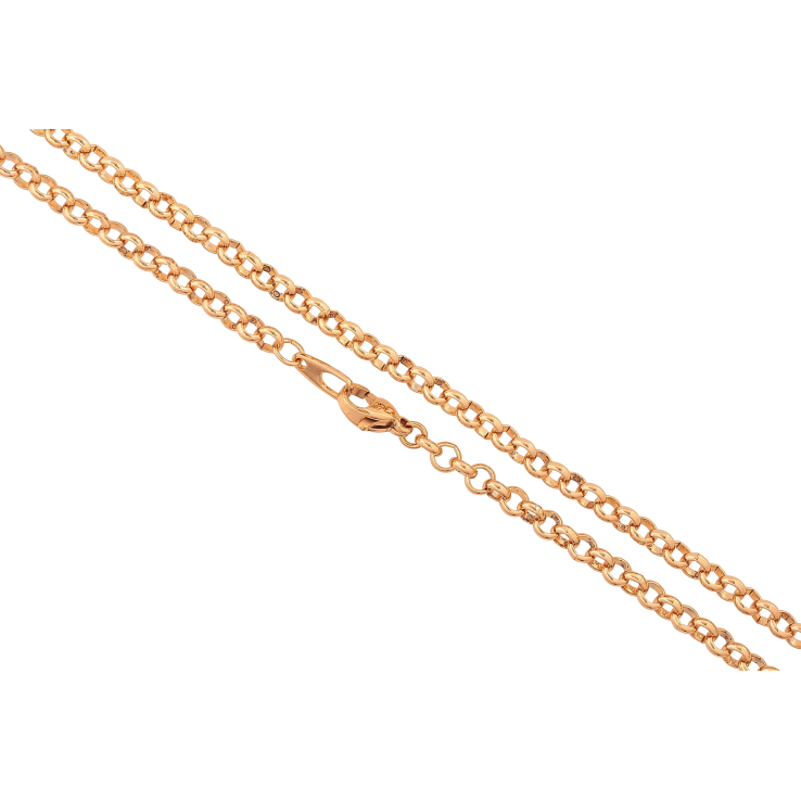 Ланцюжок Xuping колір Позолота 18K "Плетіння Ролло" довжина 45см х 4мм фото №15