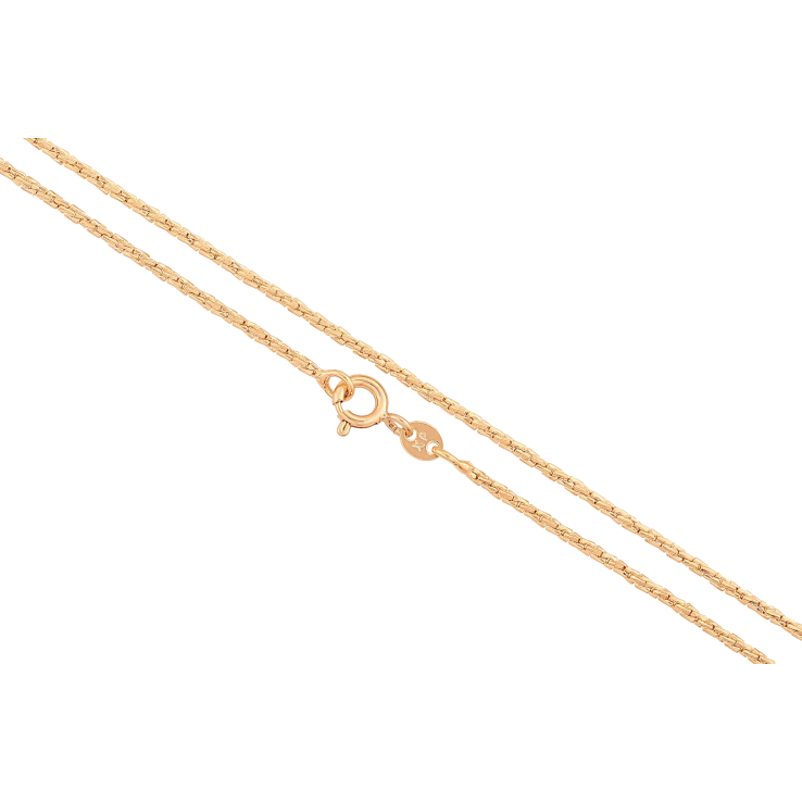 Ланцюжок Xuping колір Позолота 18K "Плетіння Фантазійне" довжина 45см х 1.5мм фото №23 Ланцюжок Xuping колір Позолота 18K "Плетіння Фантазійне" довжина 45см х 1.5мм фото №23