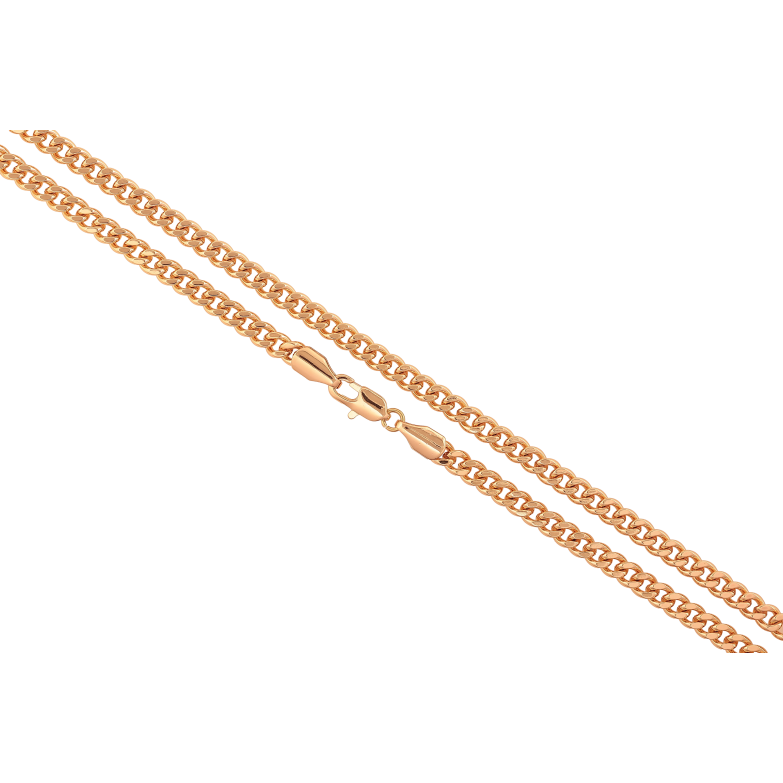 Ланцюжок Xuping колір Позолота 18K "Плетіння Панцирне" довжина 60см х 4мм фото №3 Ланцюжок Xuping колір Позолота 18K "Плетіння Панцирне" довжина 60см х 4мм фото №3