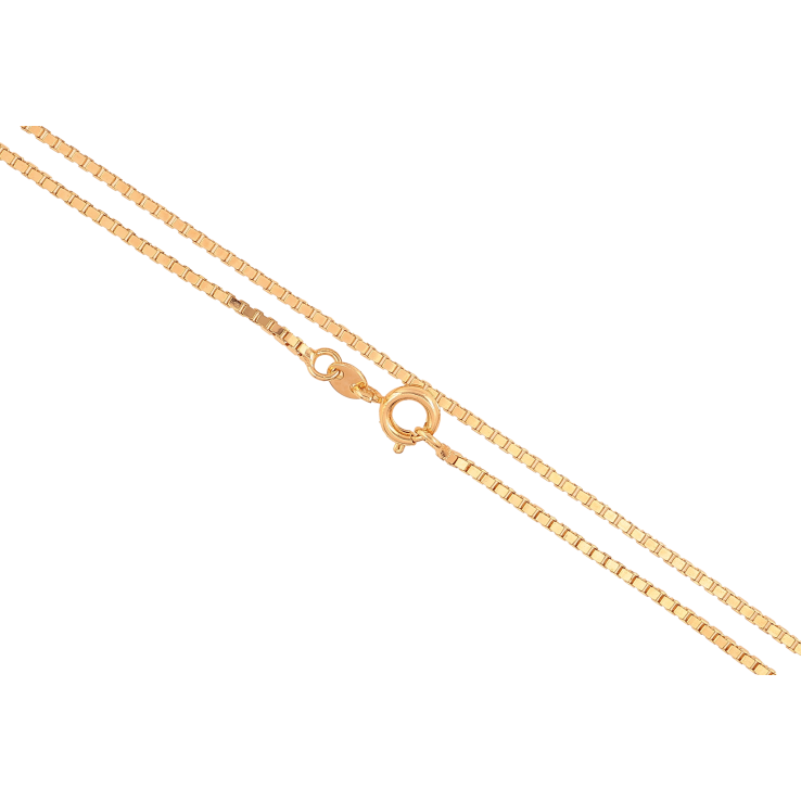 Ланцюжок Xuping колір Позолота 18K "Плетіння Венеціанське" довжина 45см х 1.5мм фото №10