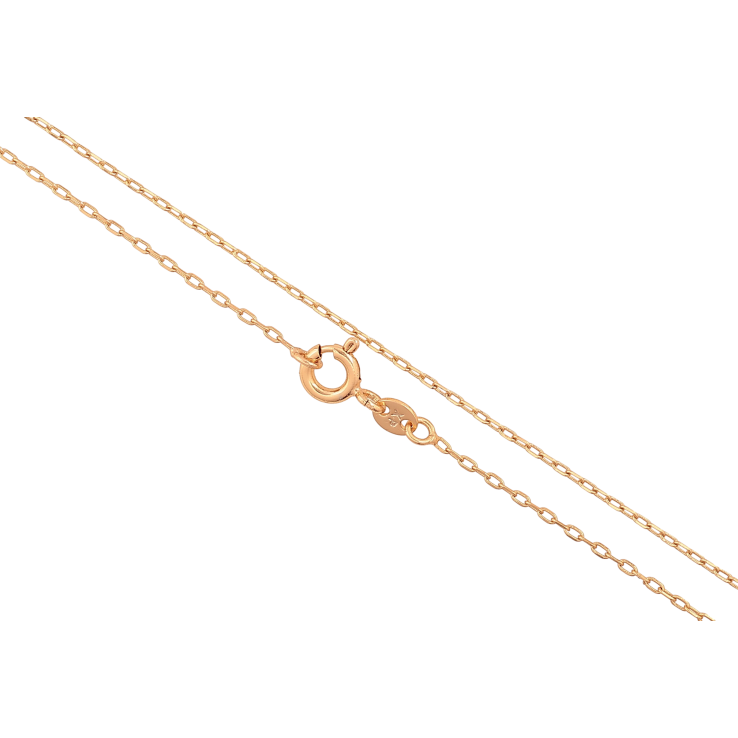 Ланцюжок Xuping колір Позолота 18K "Плетіння Якірне" довжина 45см х 1мм фото №23