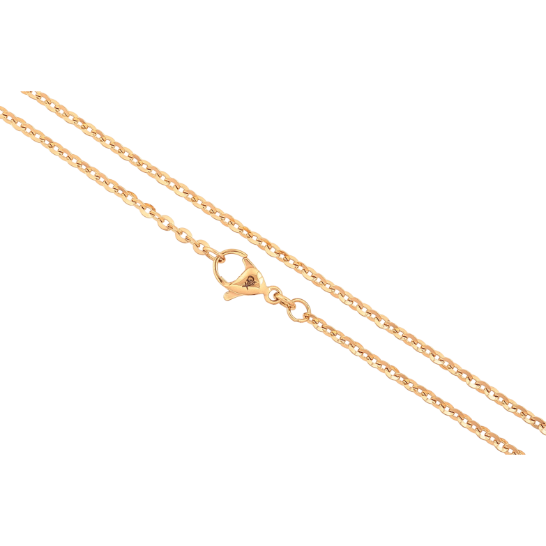 Ланцюжок Xuping колір Позолота 18K "Плетіння Якірне" довжина 45см х 2мм фото №1 Ланцюжок Xuping колір Позолота 18K "Плетіння Якірне" довжина 45см х 2мм фото №1