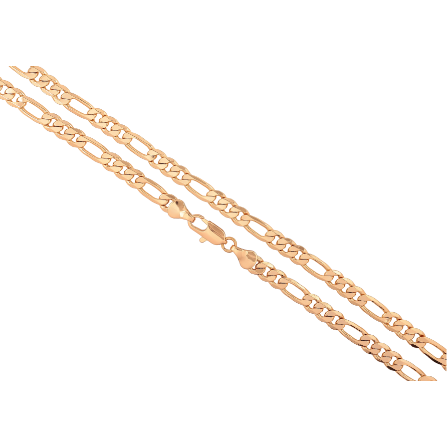 Цепочка Xuping цвет Позолота 18K "Плетение Фигаро" длинна 50см х 6мм фото №1