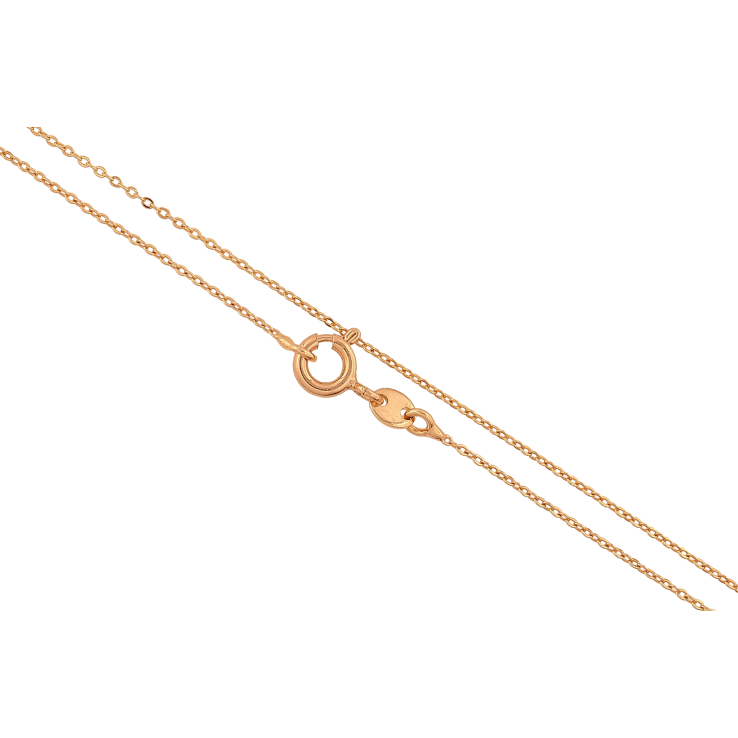 Ланцюжок Xuping колір Позолота 18K "Плетіння Якірне" довжина 40см х 1мм фото №7 Ланцюжок Xuping колір Позолота 18K "Плетіння Якірне" довжина 40см х 1мм фото №7