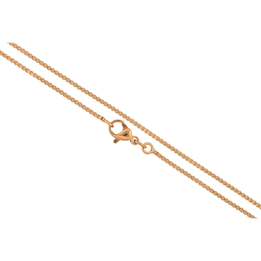 Цепочка Xuping цвет Позолота 18K "Плетение Венецианское" длинна 50см х 1.5мм фото №1