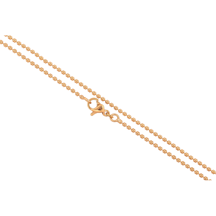 Ланцюжок Xuping колір Позолота 18K "Плетіння Перлина" довжина 45см х 1.5мм фото №12