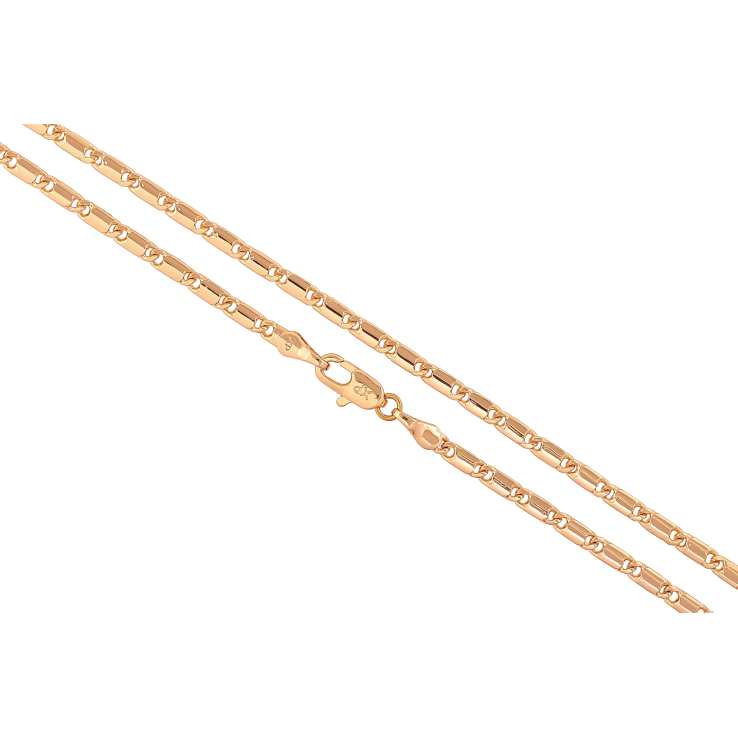 Ланцюжок Xuping колір Позолота 18K "Плетіння Морський ланцюг" довжина 45см х 3мм фото №21