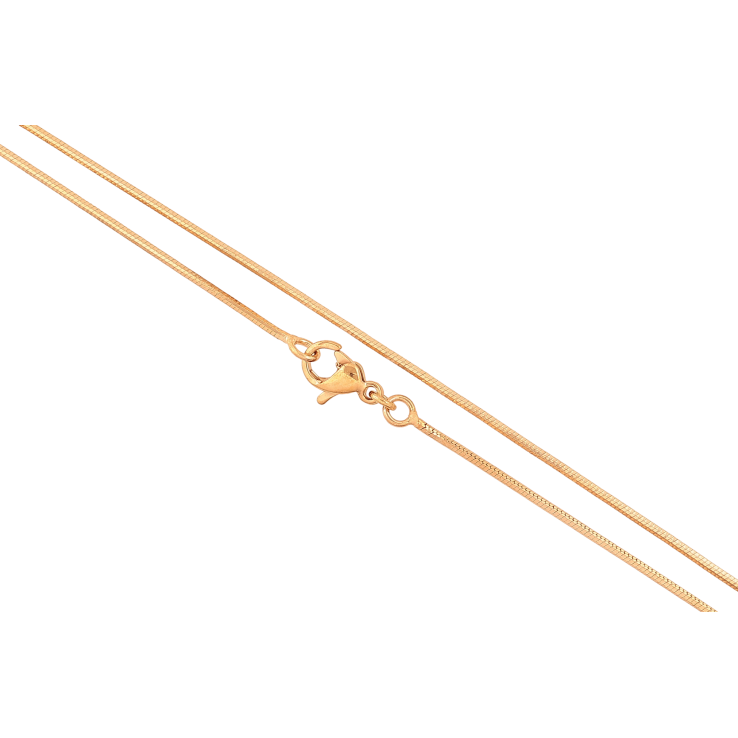 Цепочка Xuping цвет Позолота 18K "Плетение Ювелирный шнур 4-х гранный" длина 60см х 1мм фото №10 Цепочка Xuping цвет Позолота 18K "Плетение Ювелирный шнур 4-х гранный" длина 60см х 1мм фото №10