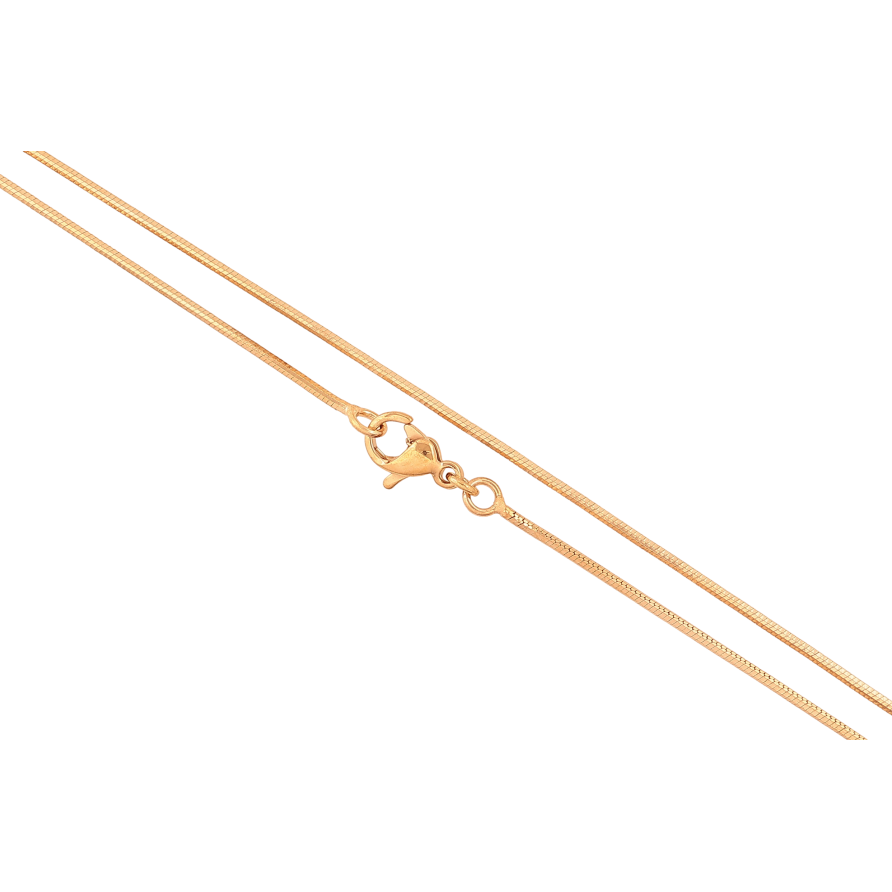 Цепочка Xuping цвет Позолота 18K "Плетение Ювелирный шнур 4-х гранный" длина 60см х 1мм фото №1 Цепочка Xuping цвет Позолота 18K "Плетение Ювелирный шнур 4-х гранный" длина 60см х 1мм фото №1