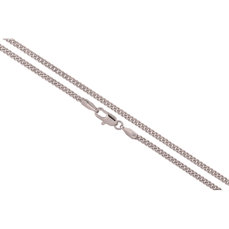 Цепочка Xuping цвет Родий "Плетение Панцирное" длина 49см х 2мм фото №1