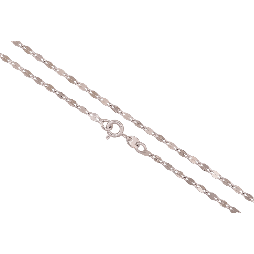 Цепочка Xuping цвет Родий "Плетение Фантазийное" длина 45см х 3мм фото №1 Цепочка Xuping цвет Родий "Плетение Фантазийное" длина 45см х 3мм фото №1