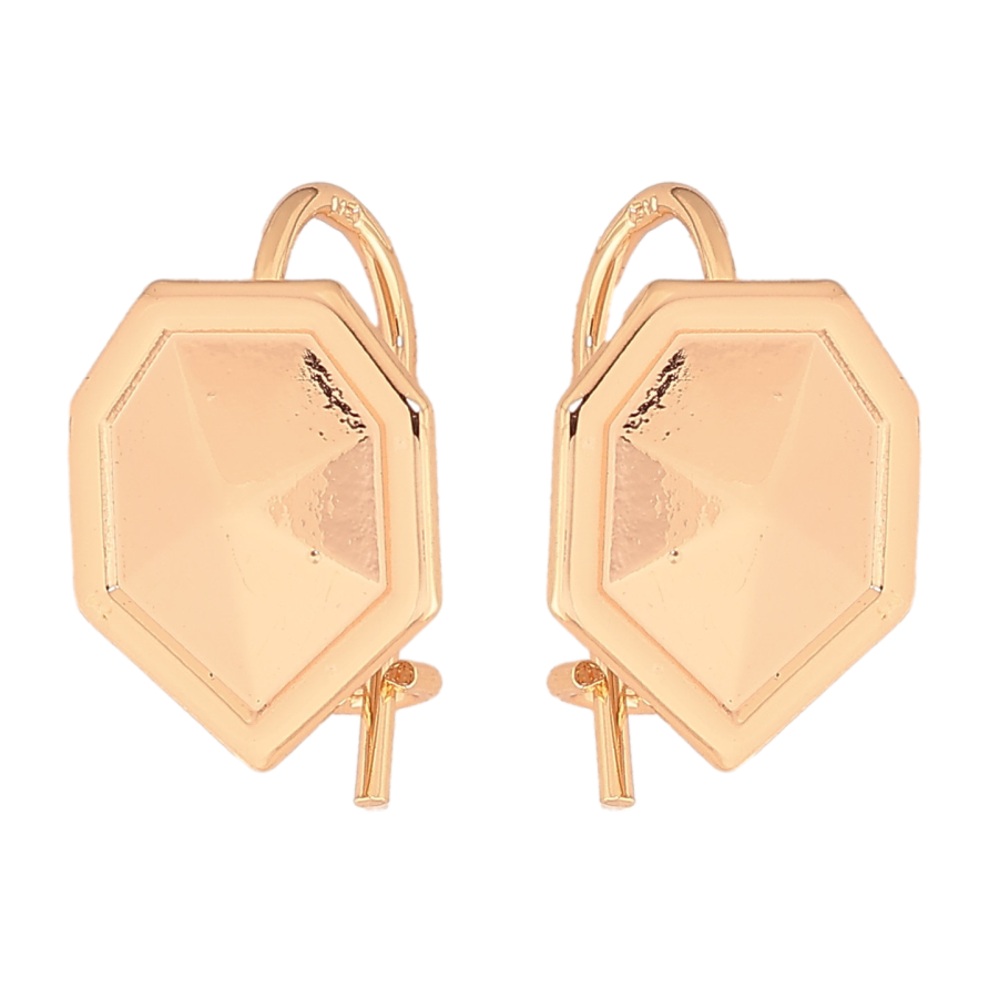 Серьги Xuping M&L цвет 18K французский замок "Декоративный узор" фото №1 Серьги Xuping M&L цвет 18K французский замок "Декоративный узор" фото №1