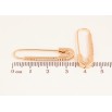 Сережки Xuping колір Позолота 18K французький замок "Шпильки" фото №2 Сережки Xuping колір Позолота 18K французький замок "Шпильки" фото №2