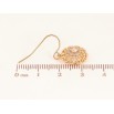 Серьги Xuping цвет Позолота 18K французский замок "Ажурные подвески с кристаллами" фото №2 Серьги Xuping цвет Позолота 18K французский замок "Ажурные подвески с кристаллами" фото №2