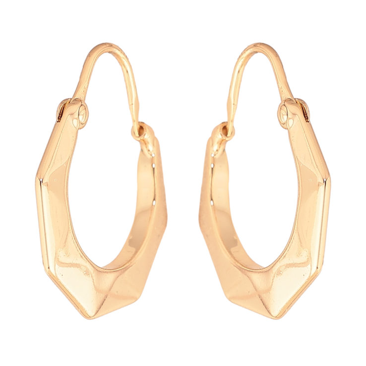 Сережки Xuping колір позолота 18K італійський замок декоративні ø 1.9см фото №20