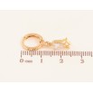 Серьги Xuping цвет Позолота 18K подвески на колечках "Тюльпаны с кристаллами" фото №2 Серьги Xuping цвет Позолота 18K подвески на колечках "Тюльпаны с кристаллами" фото №2